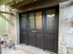 porte d'entrée pvc