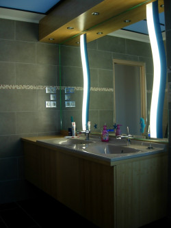 miroir lumineux